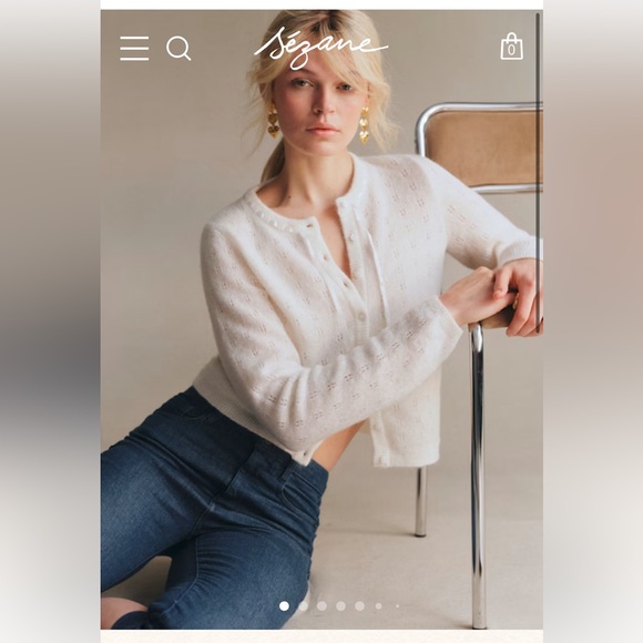 Sezane Sweaters - Sezane Meryl Cardigan